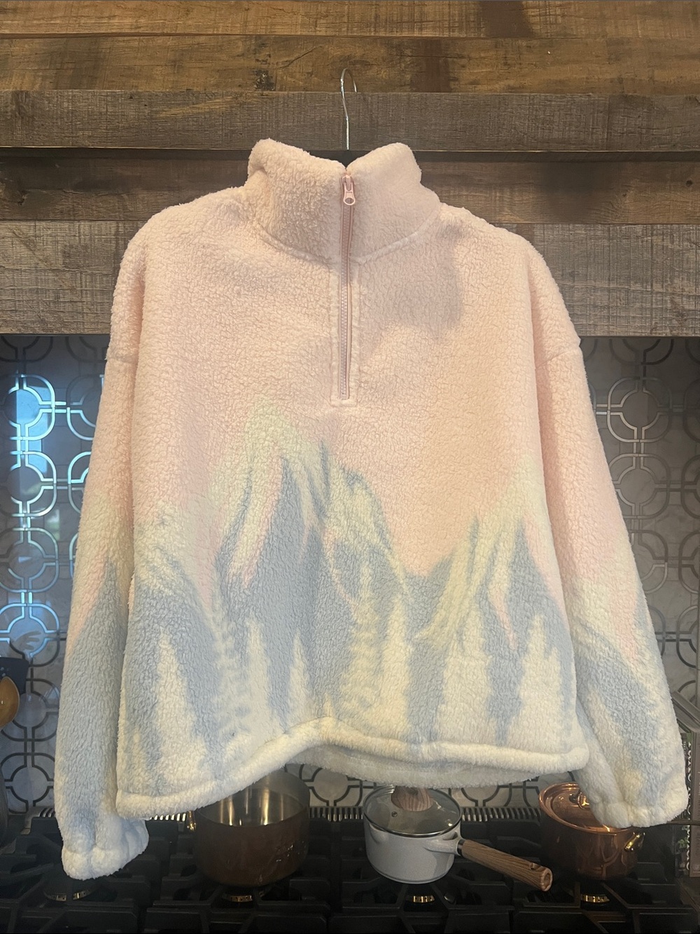 Altar’d state zip pullover size small NWT